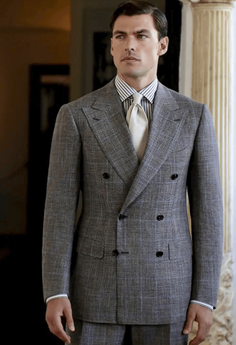 custom men dress shirts DAVID AUGUST Custom Dress Shirt Black Label- Starting at main image 1