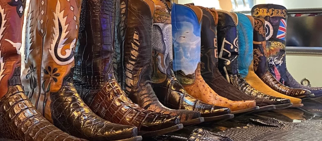 leather custom boots texas