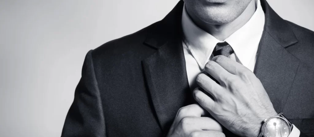 clean dress shirt collar professional look